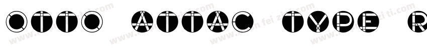 Otto Attac Type Regular字体转换